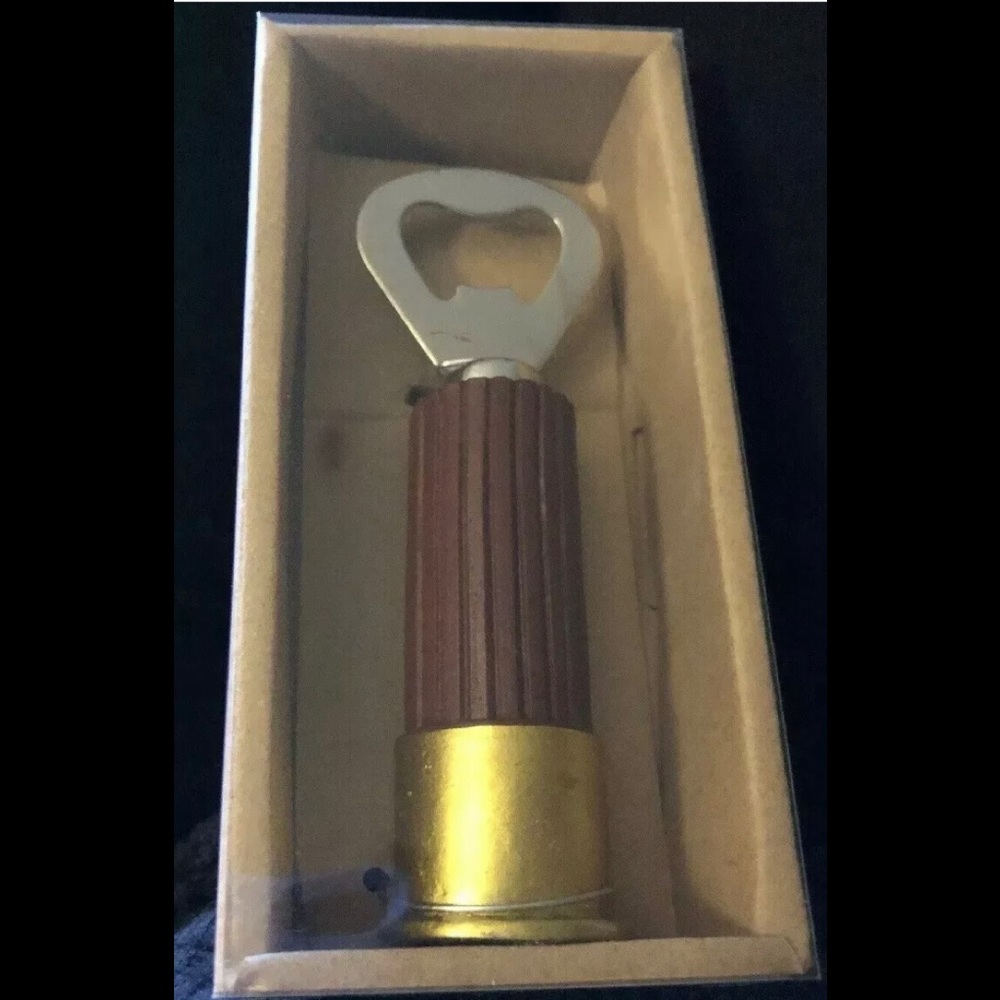 Shotgun Shell Bottle Opener for the Hunter or Gun Collector Pop Art Creepy NEW